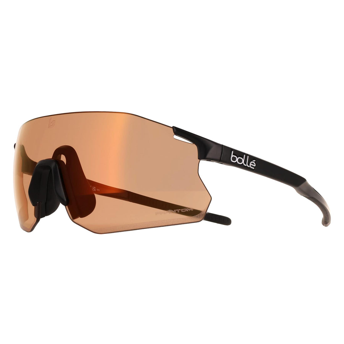 Bolle Sunglasses Icarus BS016006 Matte Black Phantom Brown Red Photochromic