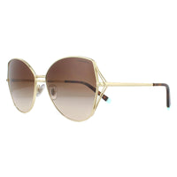 Tiffany Sunglasses TF3072 60213B Pale Gold Brown Gradient