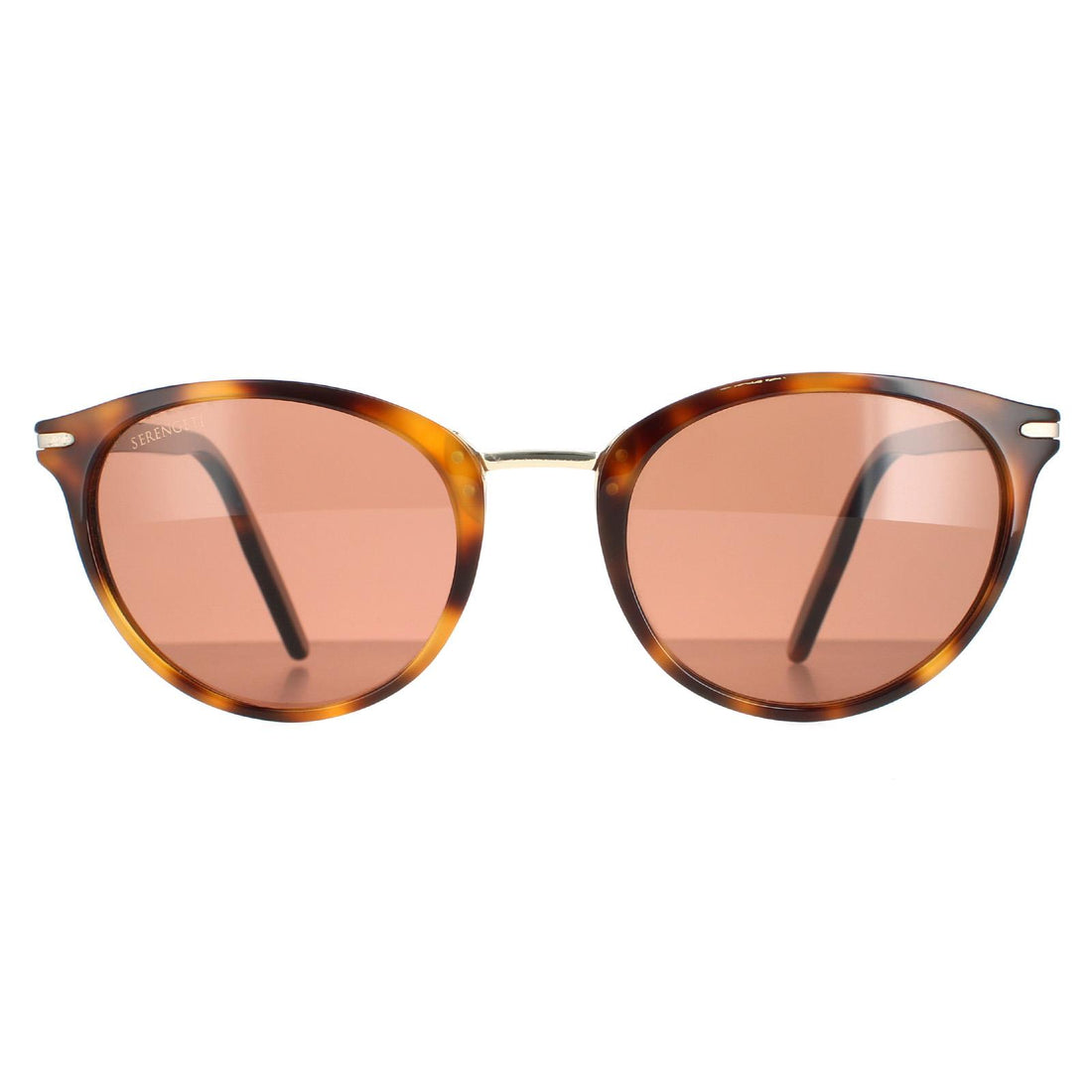 Serengeti Elyna Sunglasses Shiny Havana Mineral Polarized Drivers Brown