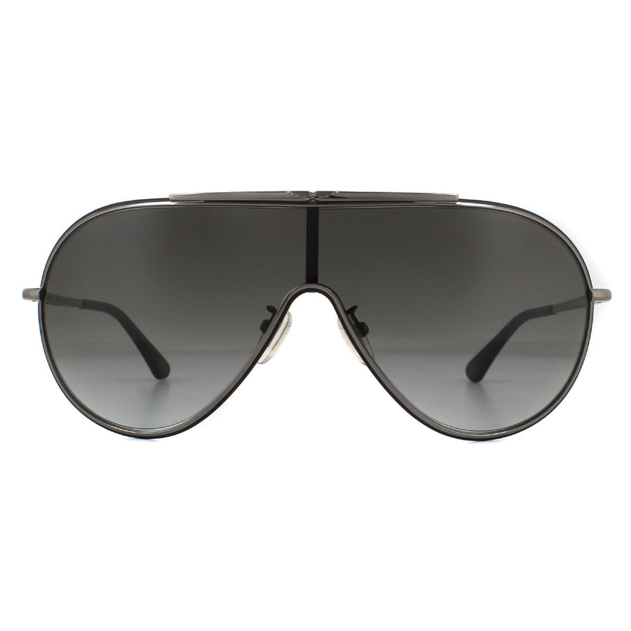 Police Origins 10 SPL964 Sunglasses Shiny Gunmetal / Smoke Grey Gradient