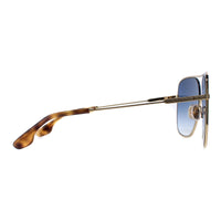 Victoria Beckham Sunglasses VB132S 706 Gold Teal Blue Gradient