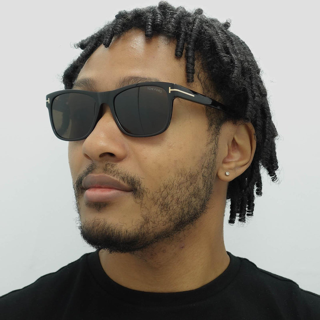 Tom Ford Sunglasses Giulio FT0698 01J Shiny Black Roviex