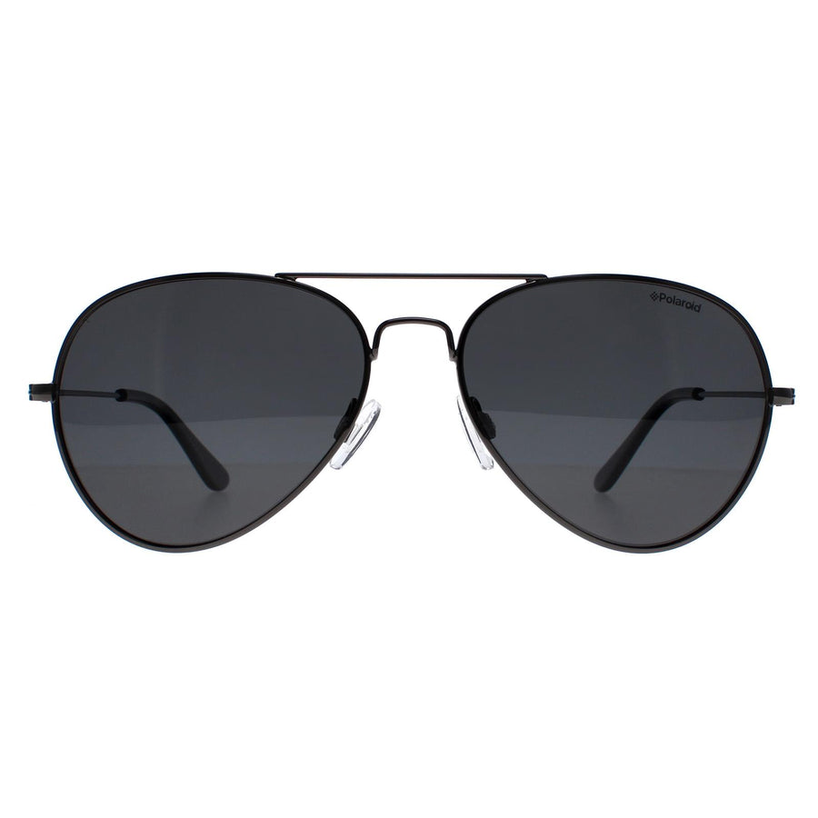Polaroid 04213 Sunglasses Ruthenium Grey / Grey Polarized