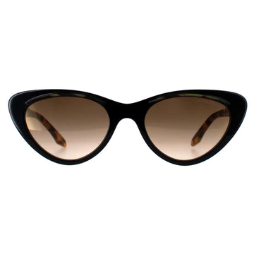 Cutler and Gross 1321 Sunglasses Black Yellow / Brown Gradient