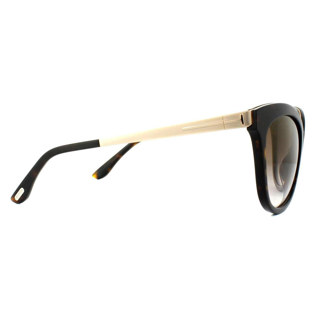 Tom Ford Sunglasses 0461 Emma 52G Dark Havana Gold Brown Gradient