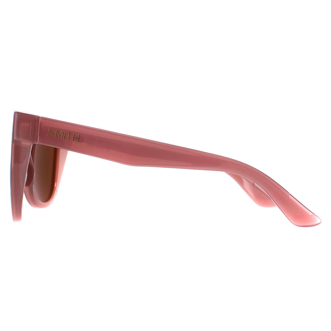 Smith Sunglasses Sidney F45 E7 Beige Pink Chromapop Rose Gold Mirror