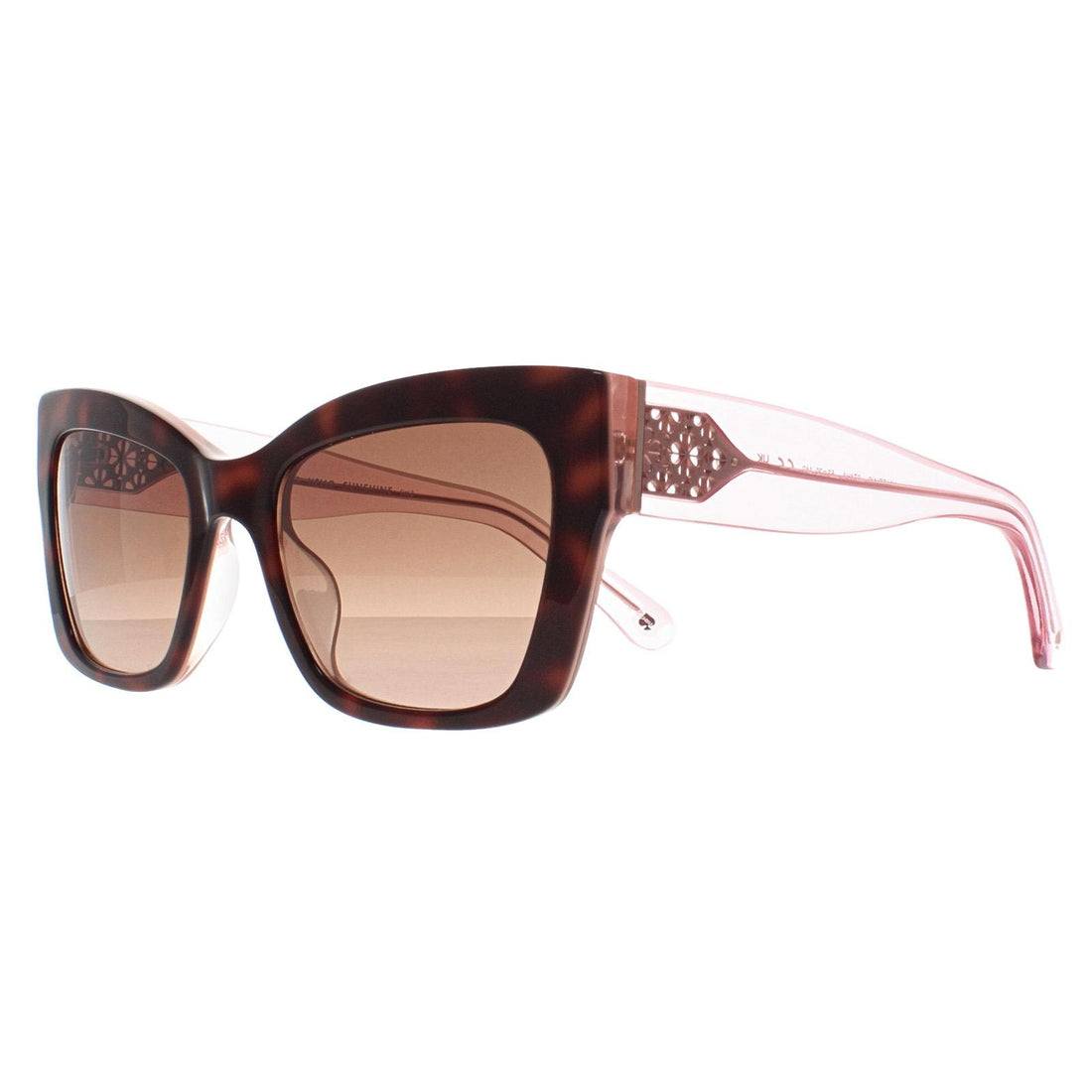 Kate Spade Sunglasses Valeria/S 0T4 HA Havana Pink Brown Gradient
