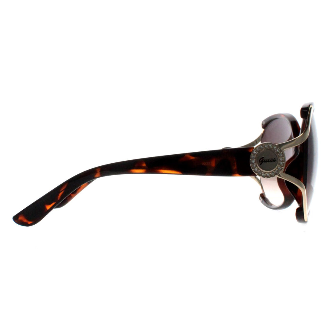 Guess Sunglasses GF6099 52F Dark Havana Brown Gradient