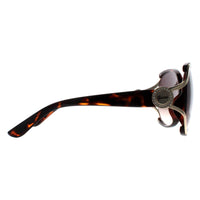 Guess Sunglasses GF6099 52F Dark Havana Brown Gradient