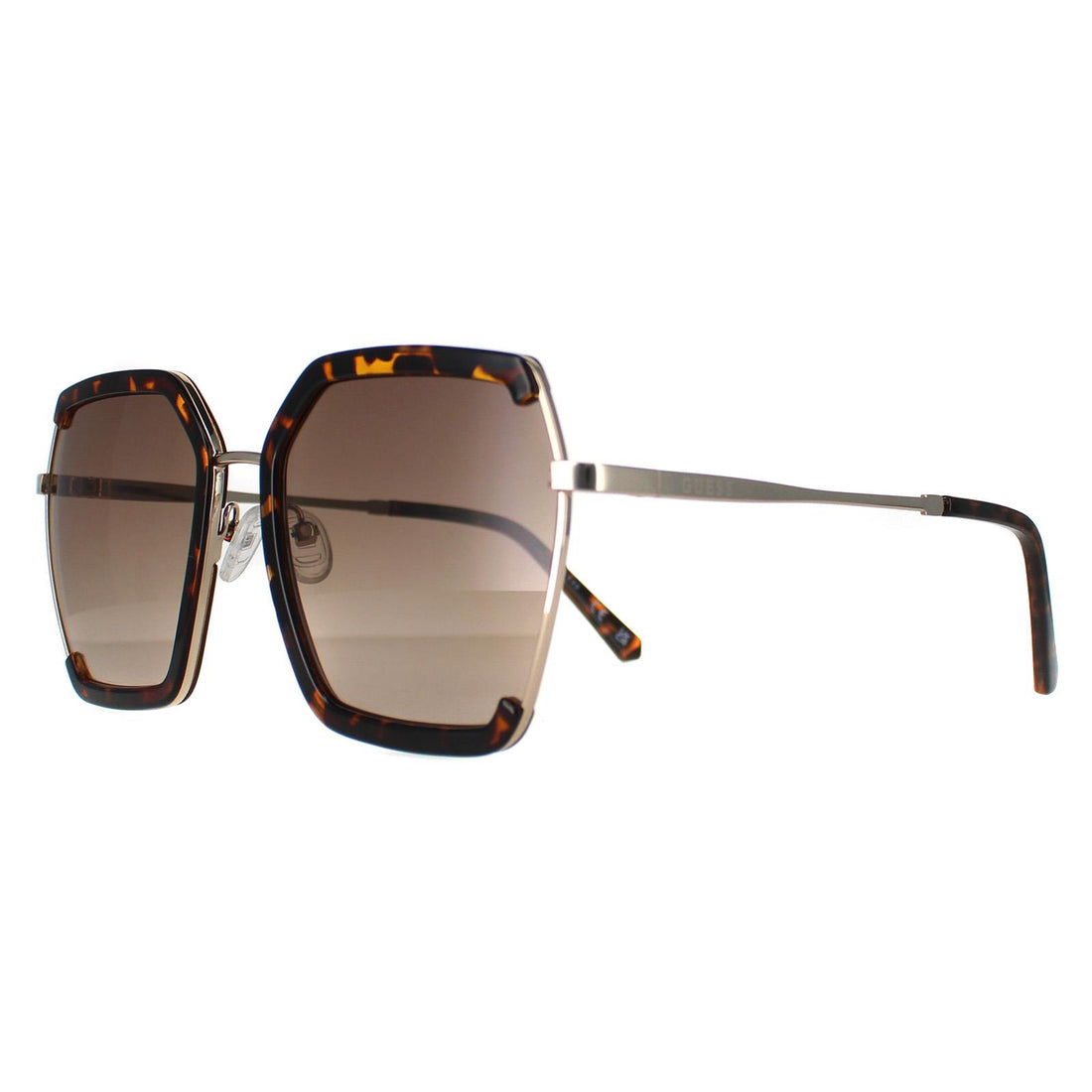 Guess Sunglasses GF0418 52F Dark Havana Brown Gradient