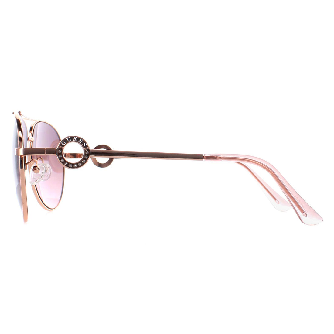 Guess Sunglasses GF3064 28U Rose Gold Brown