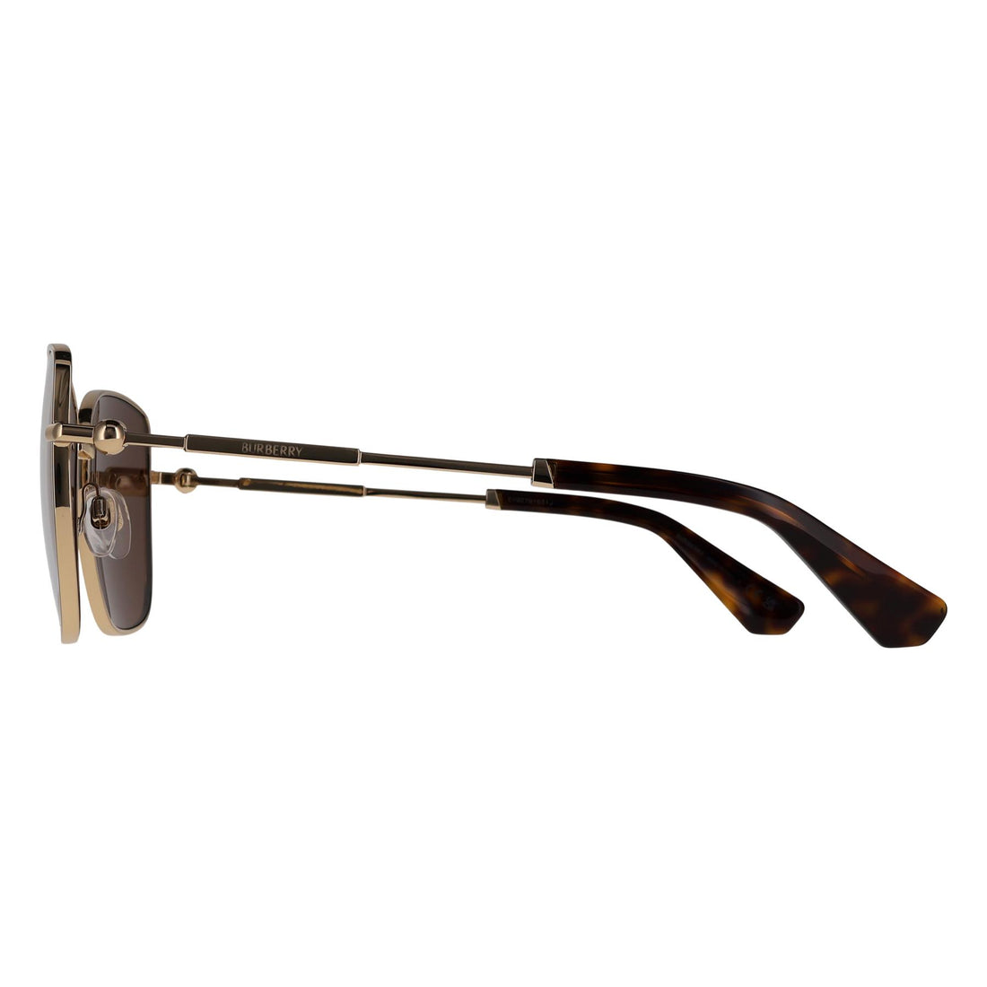 Burberry Sunglasses BE3158 110973 Light Gold Dark Brown