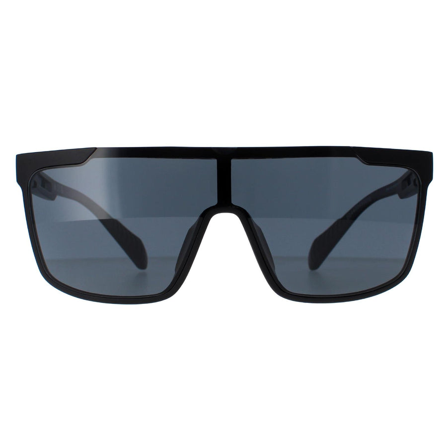Adidas SP0020 Sunglasses Matte Black / Smoke Polarized