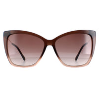 Jimmy Choo Sunglasses Seba/S 0MY/HA Brown Shaded Beige Brown Gradient