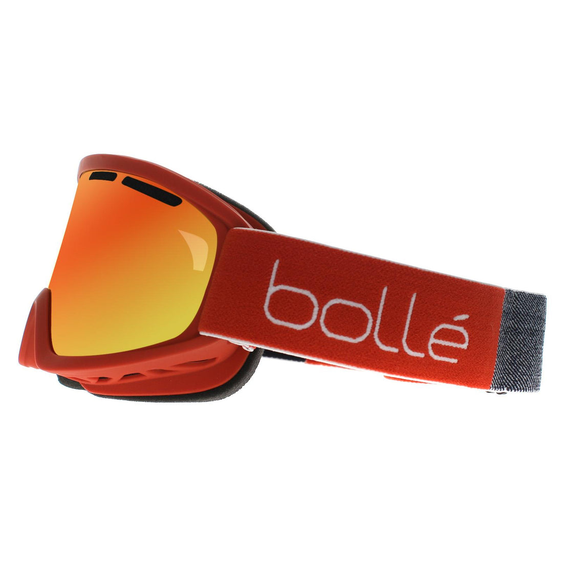 Bolle Ski Goggles Freeze Plus 22052 Matte Brick Red Sunrise Cat 2