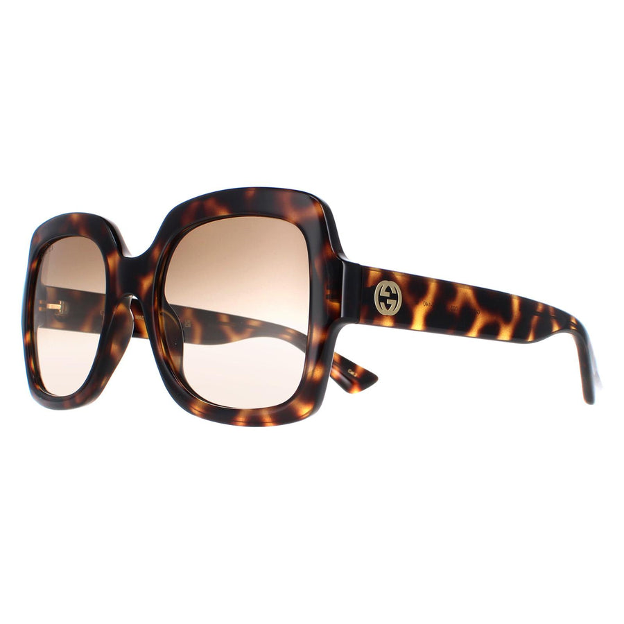 Gucci Sunglasses GG1337S 003 Havana Brown Gradient