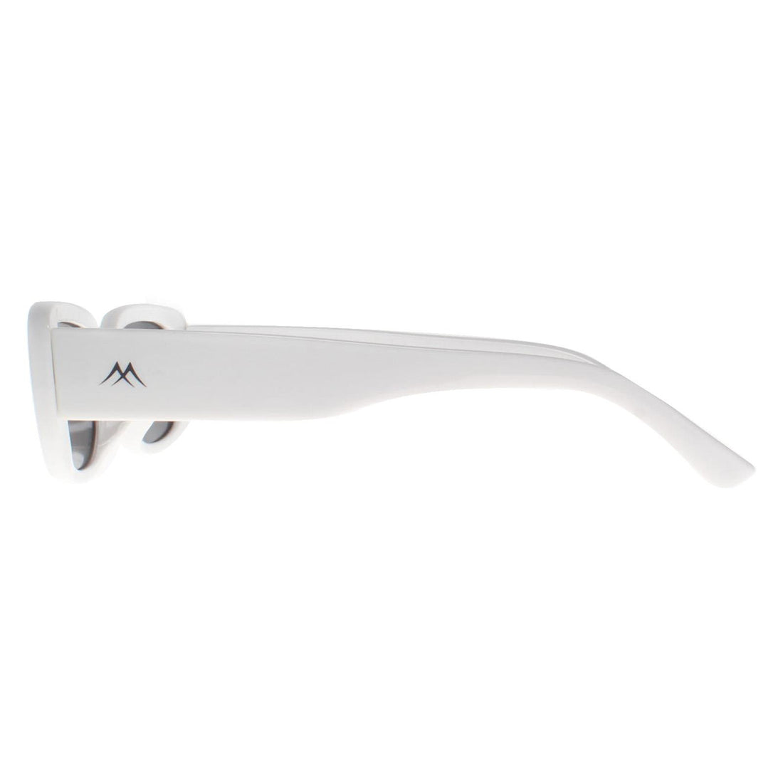 Montana Sunglasses MP65 B White Smoke Grey Polarized