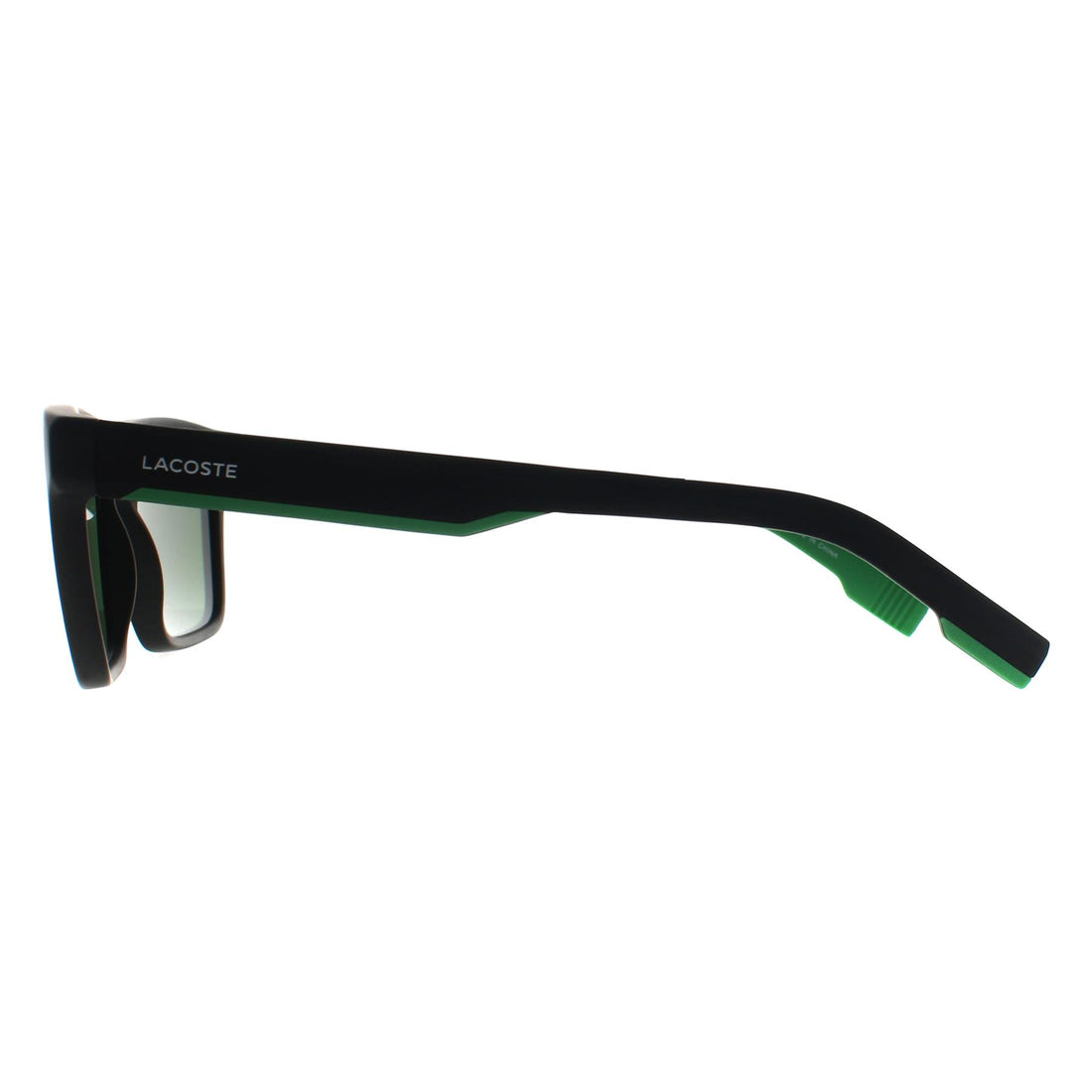 Lacoste Sunglasses L998S 002 Matte Black Green