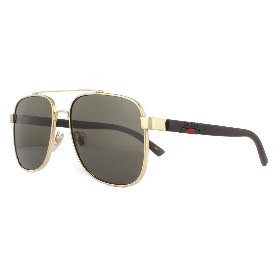Gucci Sunglasses GG0422S 003 Gold Brown – Discounted Sunglasses
