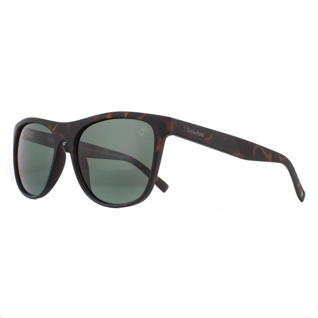Timberland Sunglasses TB9124 52R Dark Havana Green Polarized