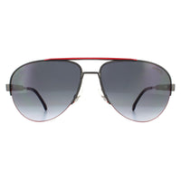 Carrera 8030/S Sunglasses Matte Ruthenium Black / Dark Grey Gradient
