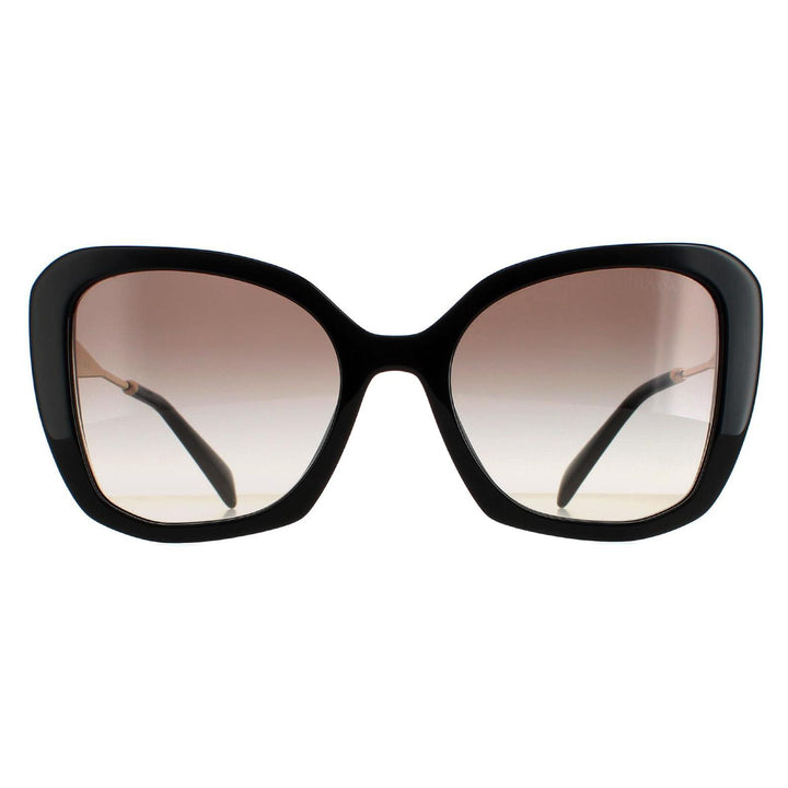 Prada Sunglasses PR03YS 1AB0A7 Black Grey Gradient