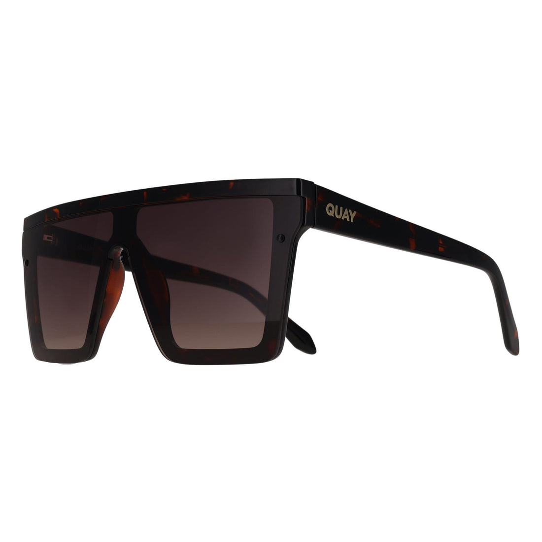 Quay Sunglasses Hindsight 81788 Tortoise Smoke Taupe Gradient