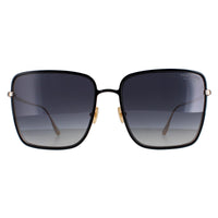 Tom Ford Sunglasses Heath FT0739 01D Shiny Black Grey Polarized