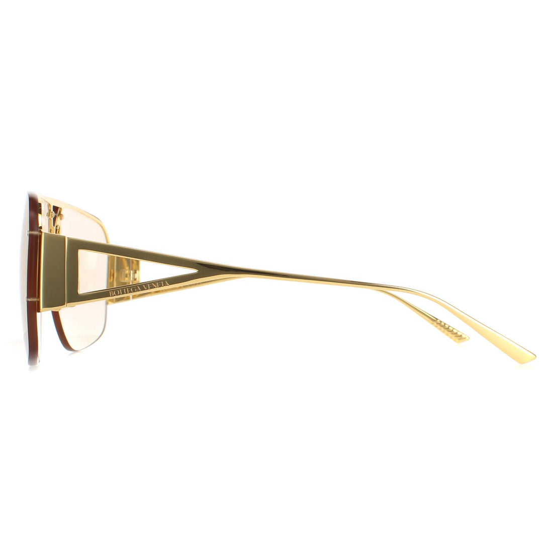 Bottega Veneta Sunglasses BV1065S 005 Gold Yellow