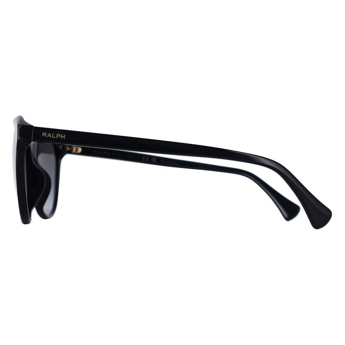 Ralph by Ralph Lauren Sunglasses RA5336U 50018G Shiny Black Gradient Grey