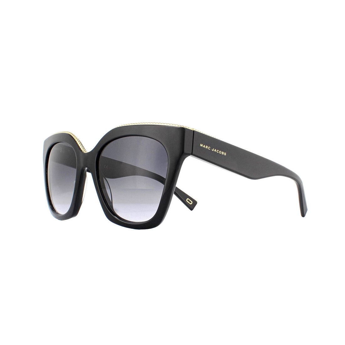 Marc Jacobs Sunglasses MARC 162/S 807 9O Black Dark Grey Gradient