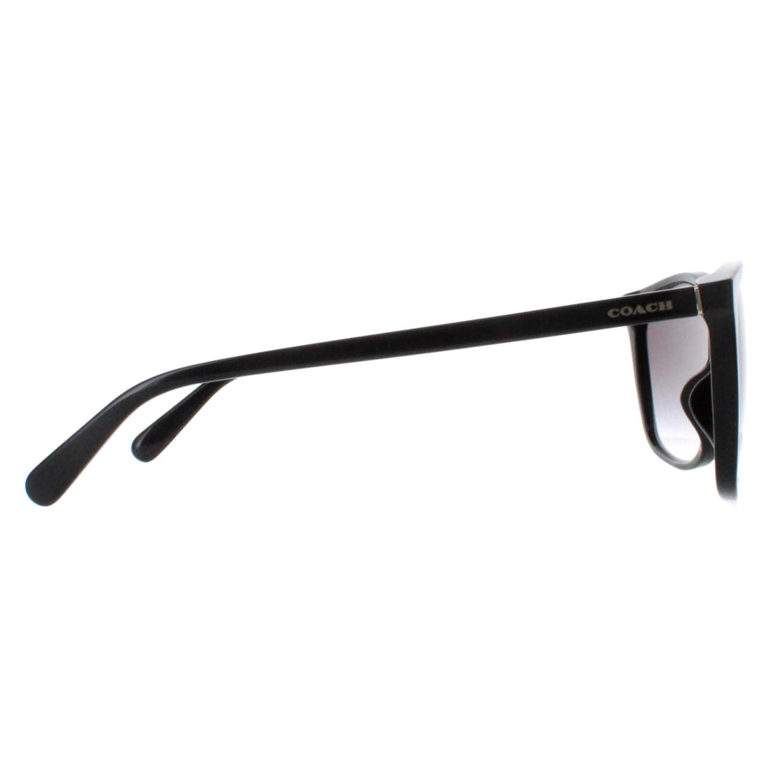 Coach Sunglasses HC8361U 50028G Black Grey Gradient