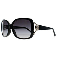 Guess Sunglasses GF6065 01B Shiny Black Grey Gradient