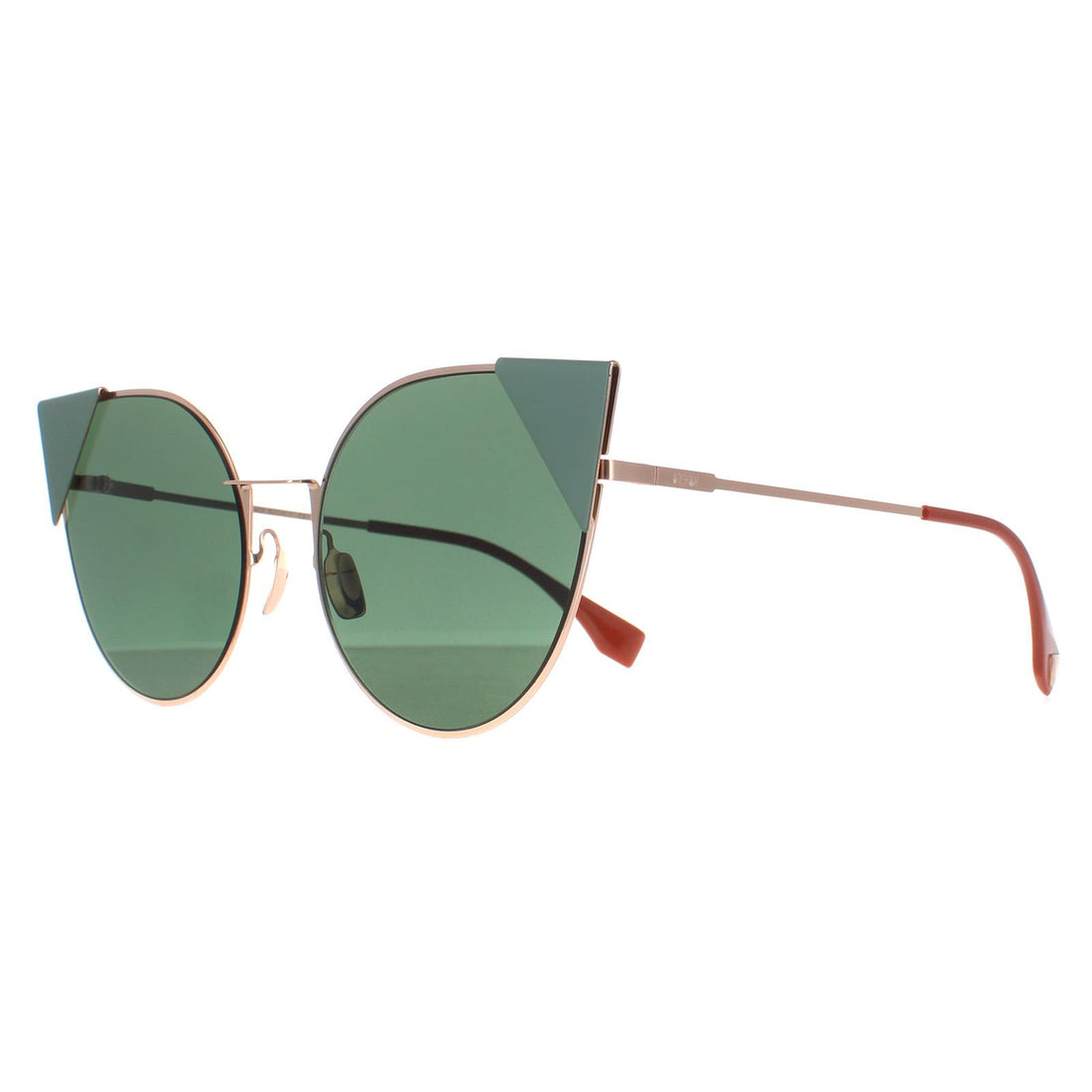 Fendi Sunglasses 0190/S DDB O7 Gold Copper Green