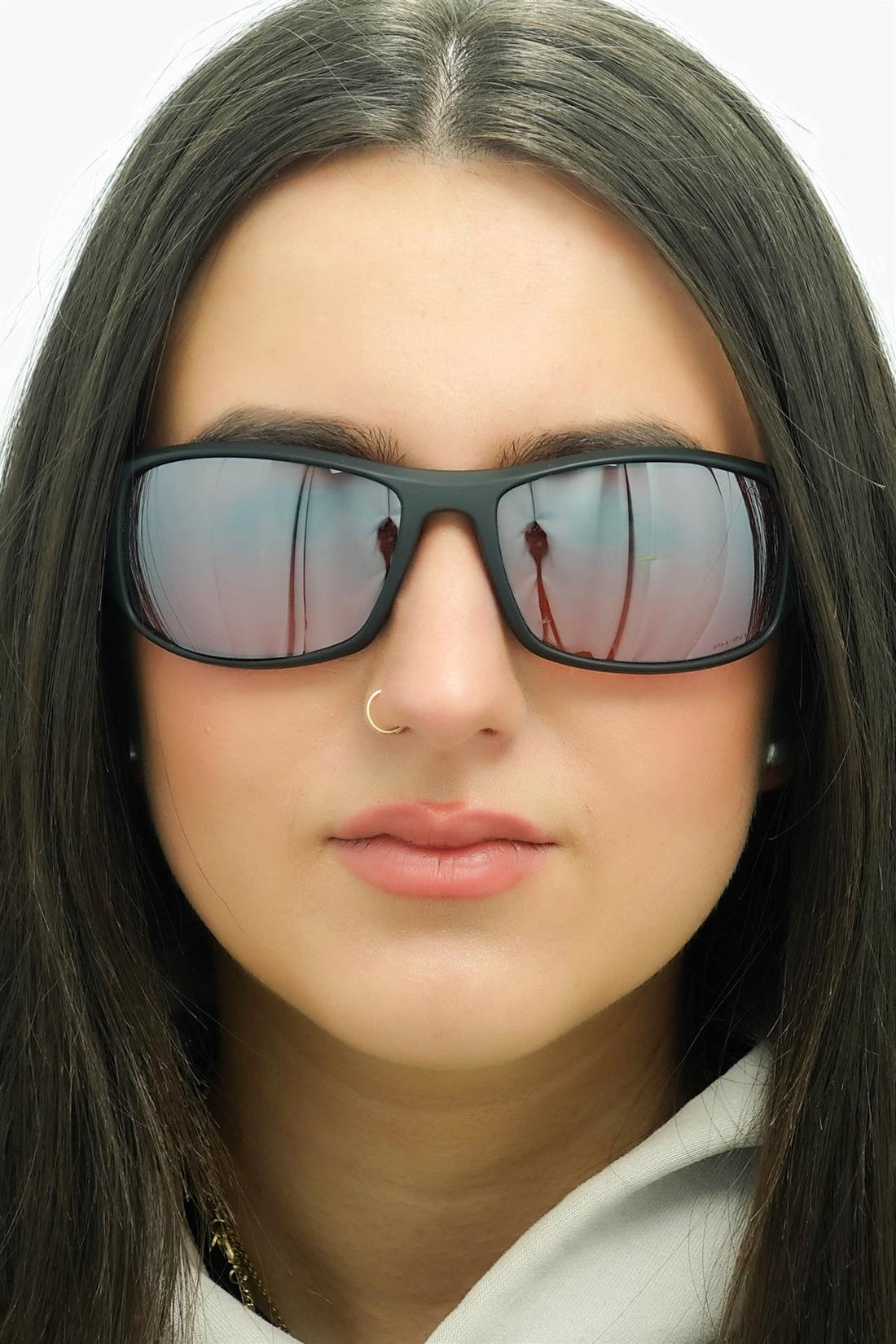 Bolle Sunglasses King 12575 Matte Black Metal Brown Phantom Brown Gun Cat