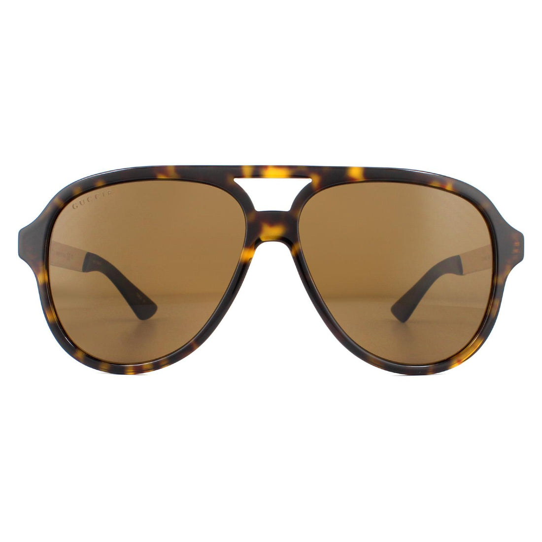 Gucci GG0688S Sunglasses Havana and Gold / Brown Polarized