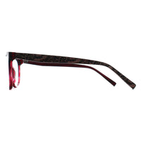 Ted Baker Glasses Frames TB9254 Annie 201 Crystal Purple Pink Horn Women