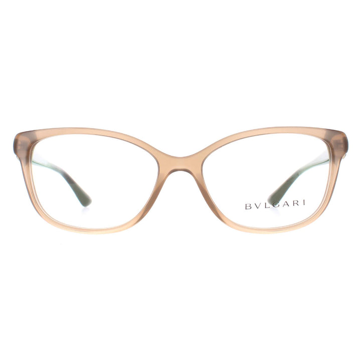 Bvlgari Glasses Frames 4128B 5406 Opal Beige 54mm Womens
