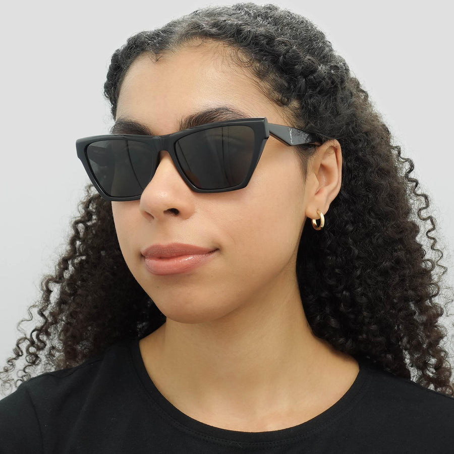 Saint Laurent Sunglasses SL M103 002 Black Black