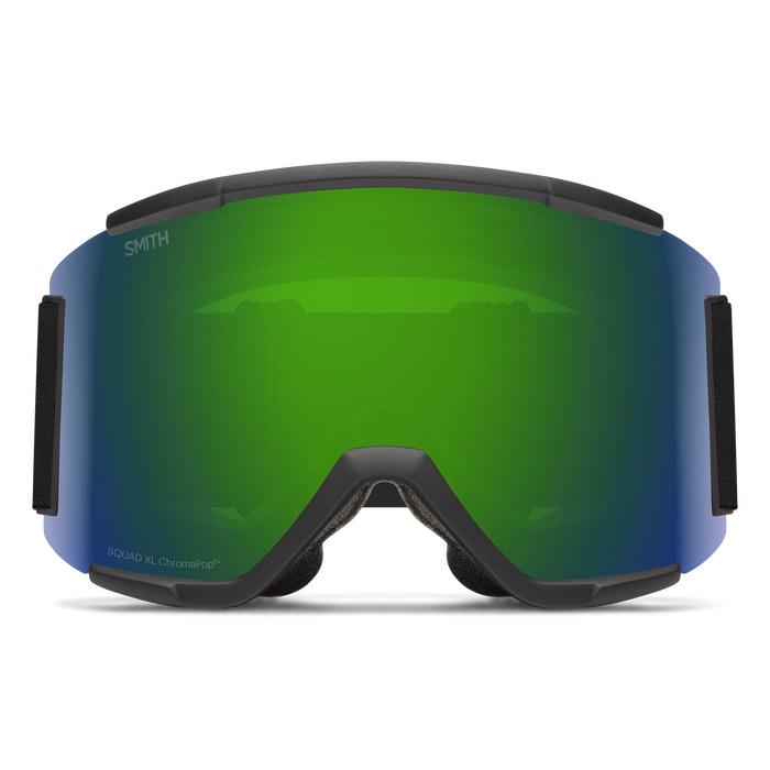 Smith Ski Goggles Squad XL 2QJ MK Black ChromaPop Sun Green Mirror