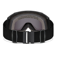 Smith Ski Goggles Squad Mag 0JZ 4Y Blackout ChromaPop Sun Black & CP Storm Blue Sensor Mirror