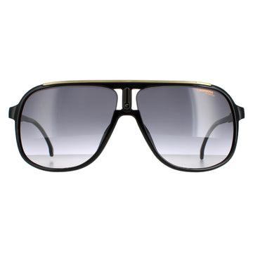 Carrera Sunglasses 1047/S 2M2 9O Black Gold Dark Grey Gradient