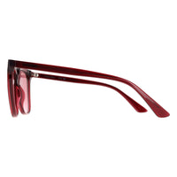 Calvin Klein Sunglasses CK23506S 513 Transparent Purple Solid Rose