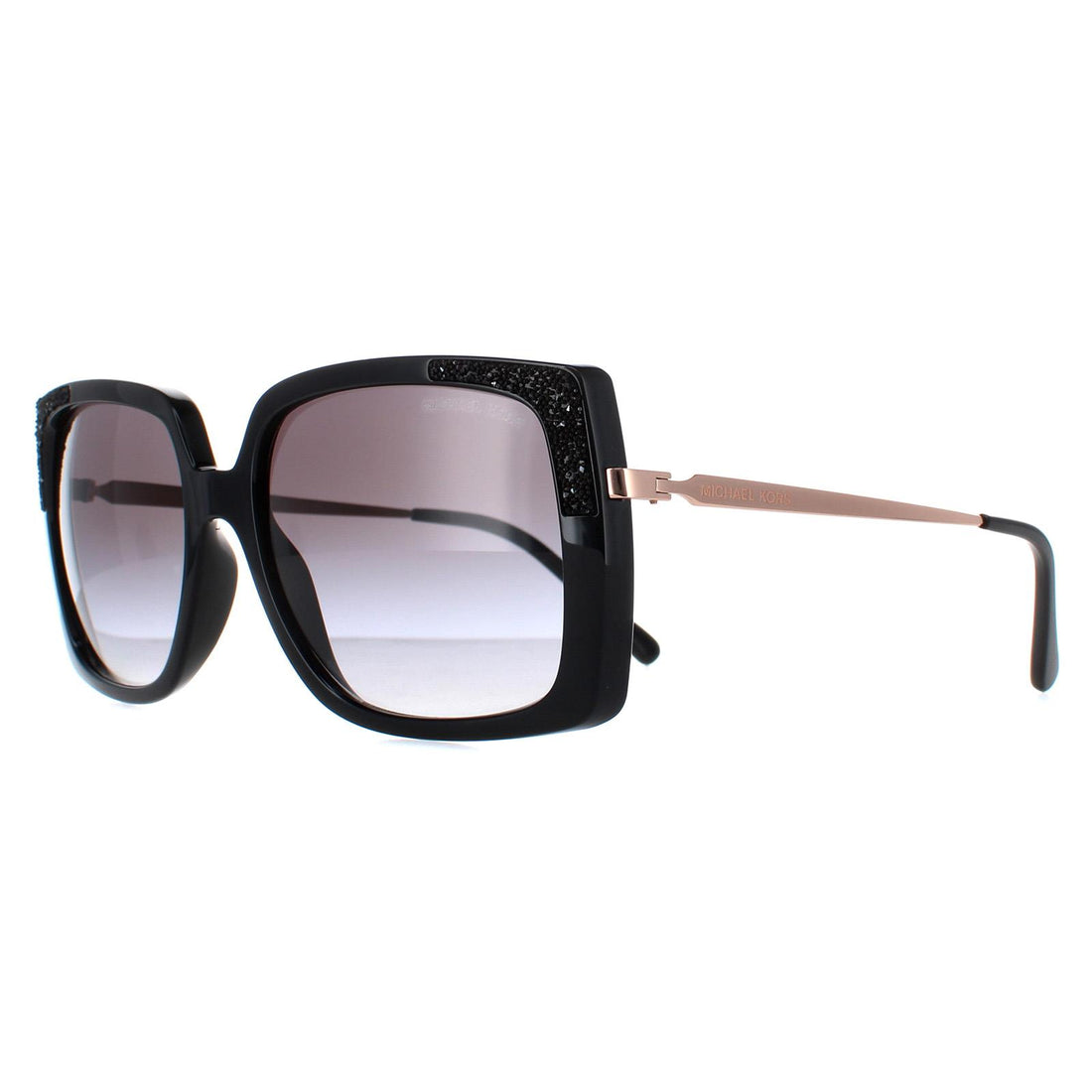 Michael Kors Sunglasses Rochelle MK2131 33328G Black Dark Grey Gradient