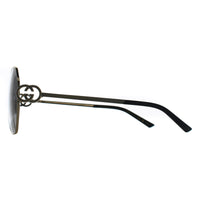 Gucci Sunglasses GG2046S 001 Gold Grey