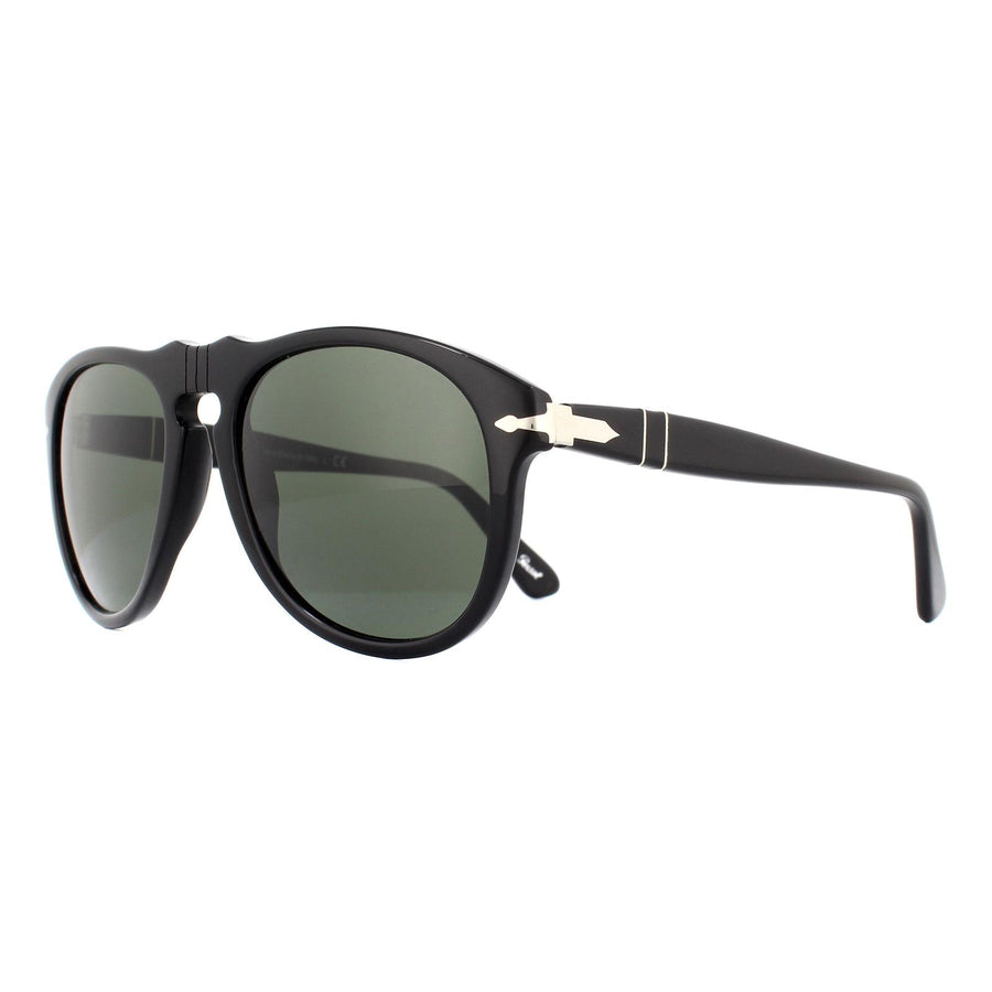 Persol Sunglasses 0649 95/31 Black Green 52mm