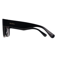 Max Mara Sunglasses MM0145 Glimpse 7 01A Black Smoke Grey