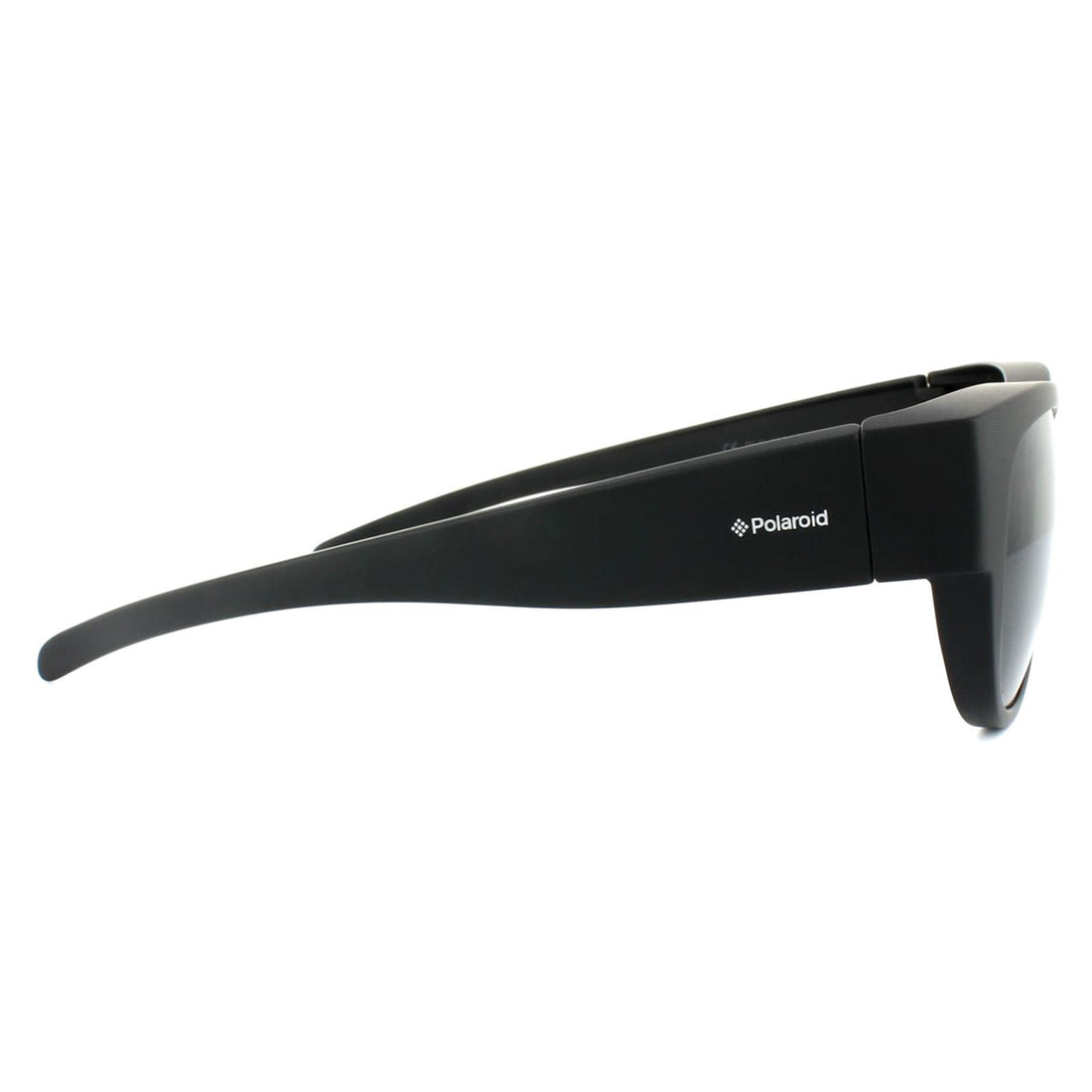 Polaroid Suncovers Fitover Sunglasses 9004/S DL5 Y2 Matte Black Grey Polarized