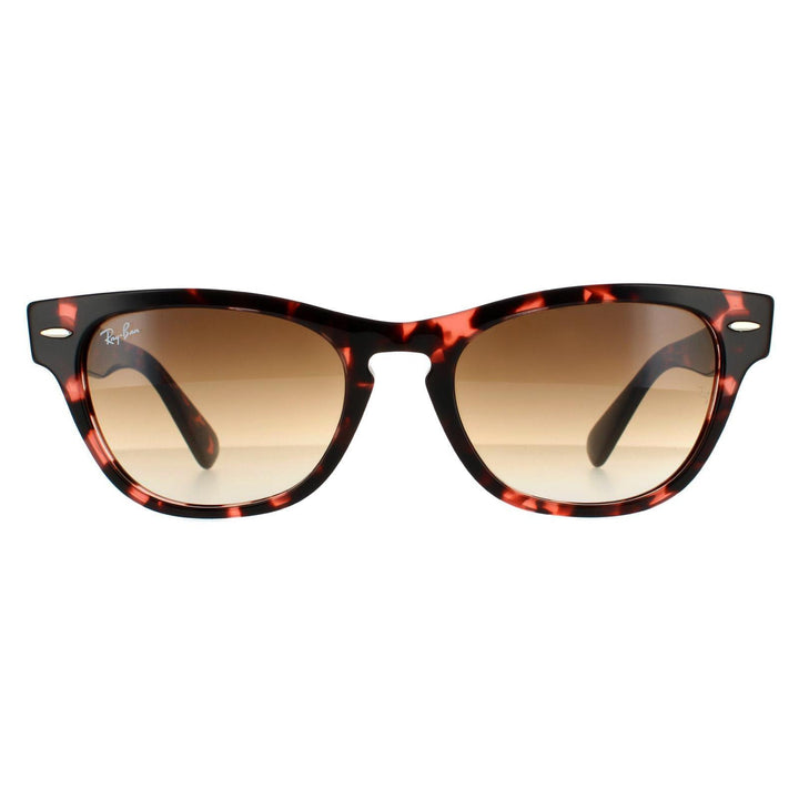 Ray-Ban Sunglasses Laramie RB2201 133451 Pink Havana Brown Gradient 54mm