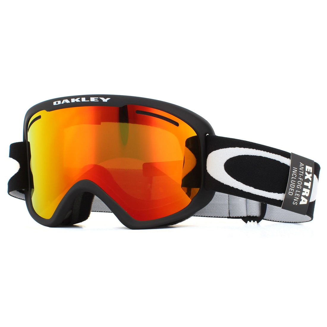 Oakley Ski Goggles O Frame 2.0 Pro XM OO7113-01 Matte Black Fire Iridium & Persimmon